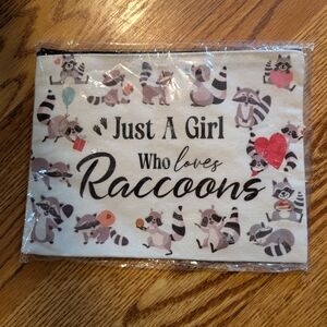 Raccoon Themed Pouch